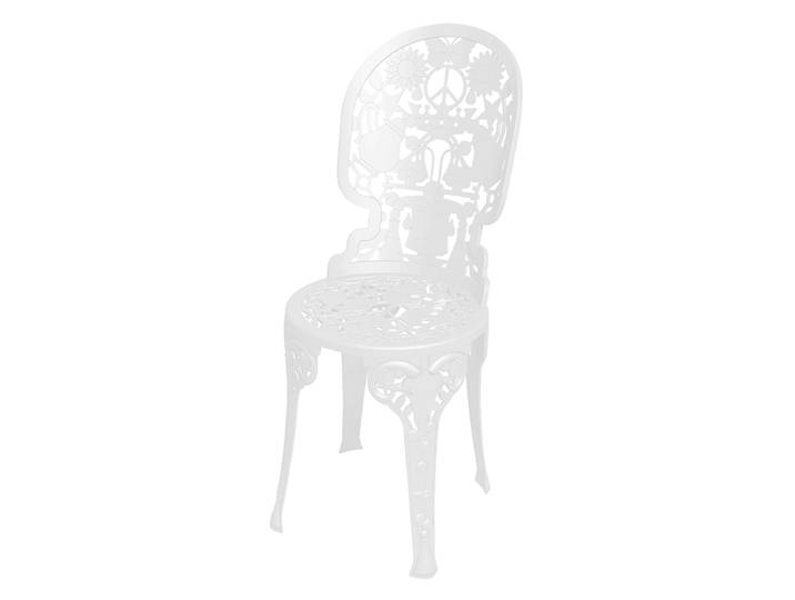 SELETTI chaise INDUSTRY GARDEN (Blanc - Aluminium)