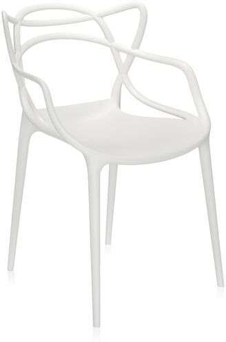 Kartell Masters Stuhl 4er Set (weiß) weiß