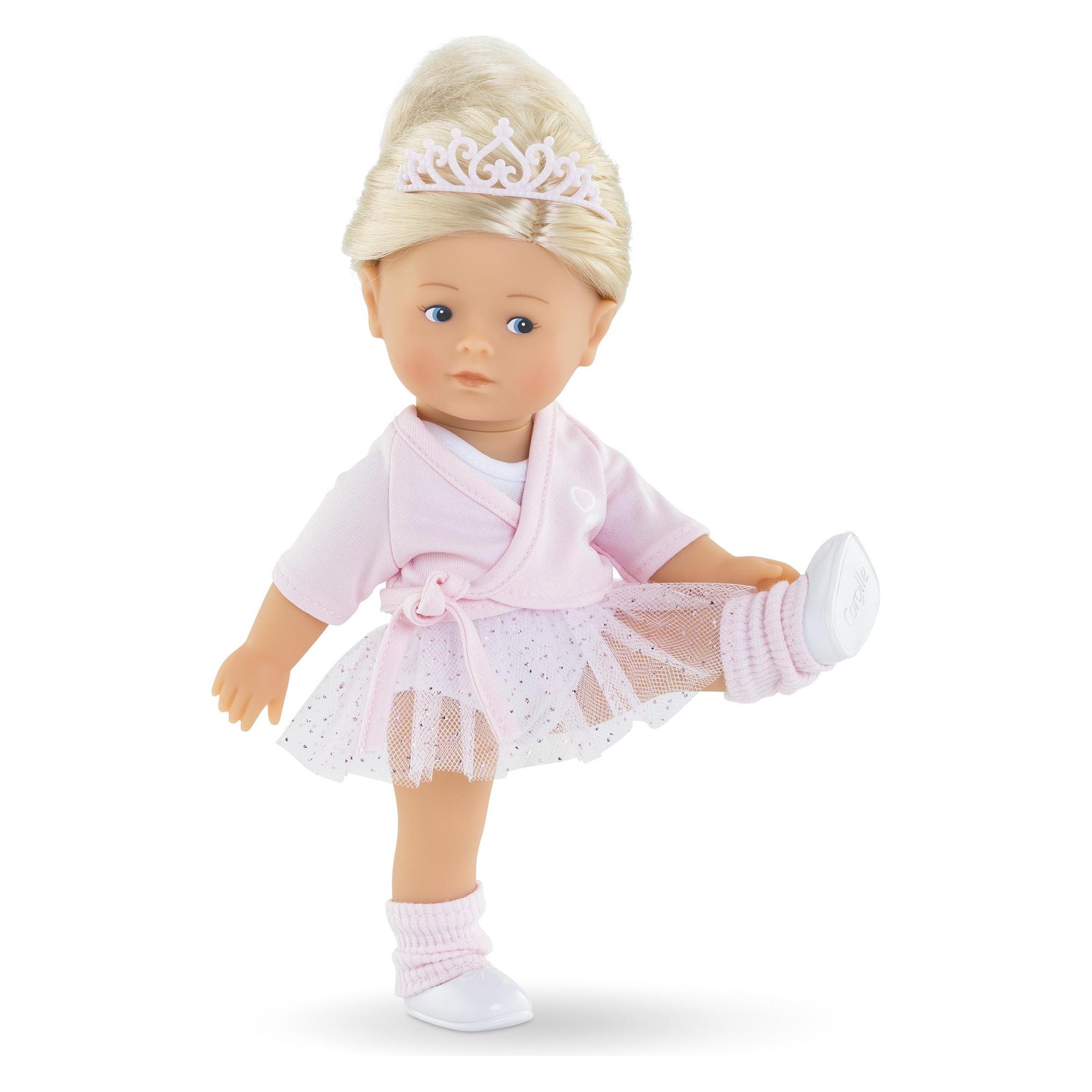 Corolle Mini Corrolines Rosy Ballerina-Puppe, 20 cm (9000240130)