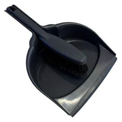Multi Fejebakke- og kost i saet plast sort,stk (1 Stk.) (7330006230945)