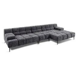 designwerk Ecksofa Liam Stoff Carbone