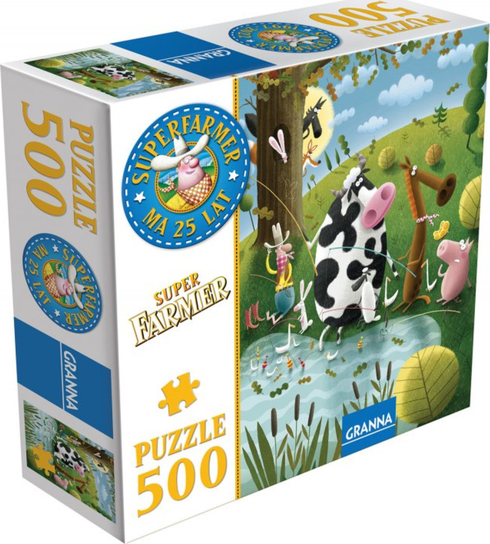 Granna Superfarmer puzzel van 500 stukjes