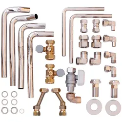 Vaillant VC/VCW/VCI-Installationsset Auf-/Unterputz Rohre kürzbar