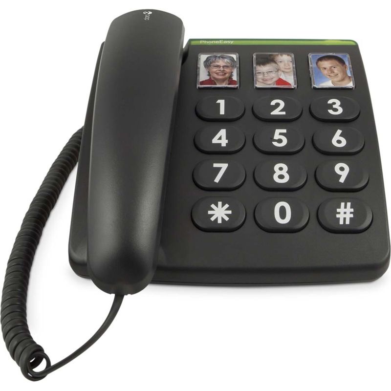 Doro Großtastentelefon PhoneEasy 331ph schwarz