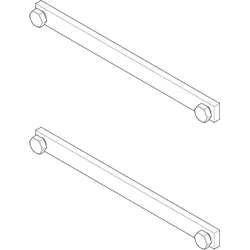Dornbracht Bleche 195 lang Schraube 0417201010090 roh
