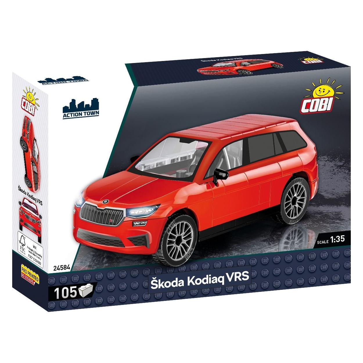 Cobi Škoda Kodiaq VRS, Modell, 105 Teile, ab 5 Jahren (COBI-24584)