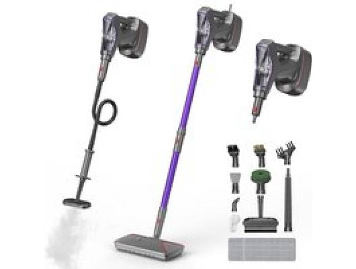 Nettoyeur Vapeur Et Balai Vapeur Avec Powerpad 29 Accessoires Nettoyage Écologique Sans Produits Chimiques Pour Tous Les Sols T
