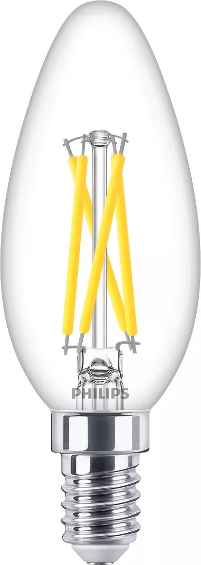 Philips LED Lampe Kerze E14 EEK: D 340 lm Dimmbar 8719514324152