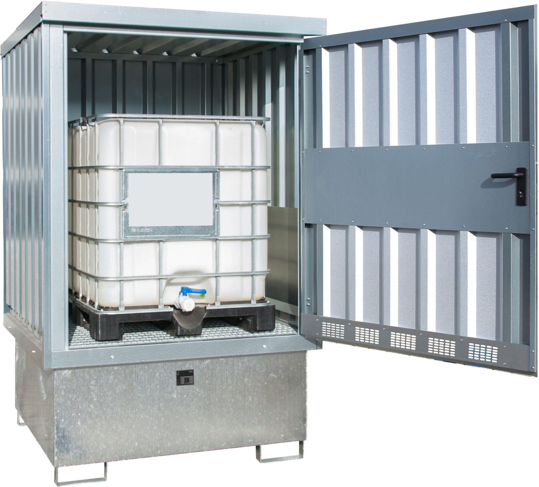 Bauer Südlohn Gefahrstoff-Depot GD-E/IBC, verzinkt (4495-32-0000-0007)
