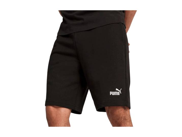 PUMA Heren Shorts Zwart PUMA ESS No. 1 Logo Collection L