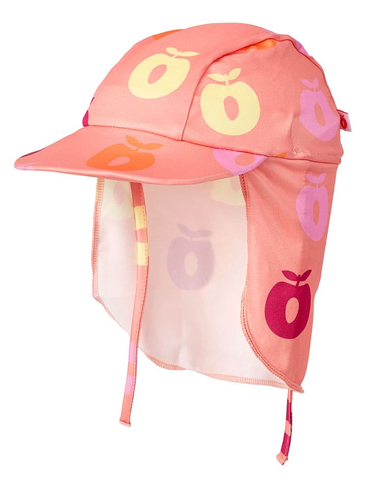 Småfolk Nackenschutzcap in Orange - 116-128