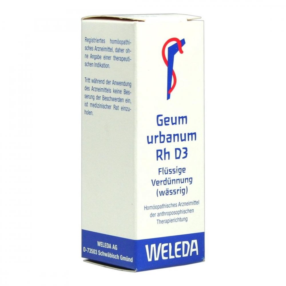 WELEDA AG Geum Urbanum Rh D3 Dilution 01630223