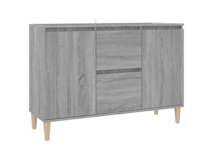 vidaXL Sideboard Grau Sonoma-Eiche 103,5x35x70 cm Holzwerkstoff