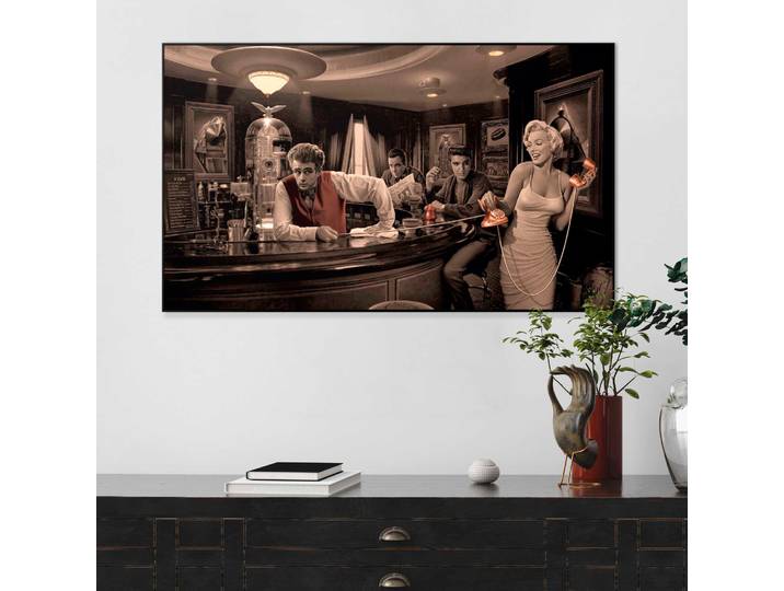 Bild REINDERS Java Dreams , braun (farbe bild(er): braun), B:118cm H:70cm T:3,7cm, Holzwerkstoff, Bilder, Bild