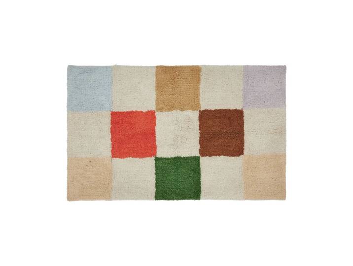 OYOY Tapis Chess Multi, 48x80 cm