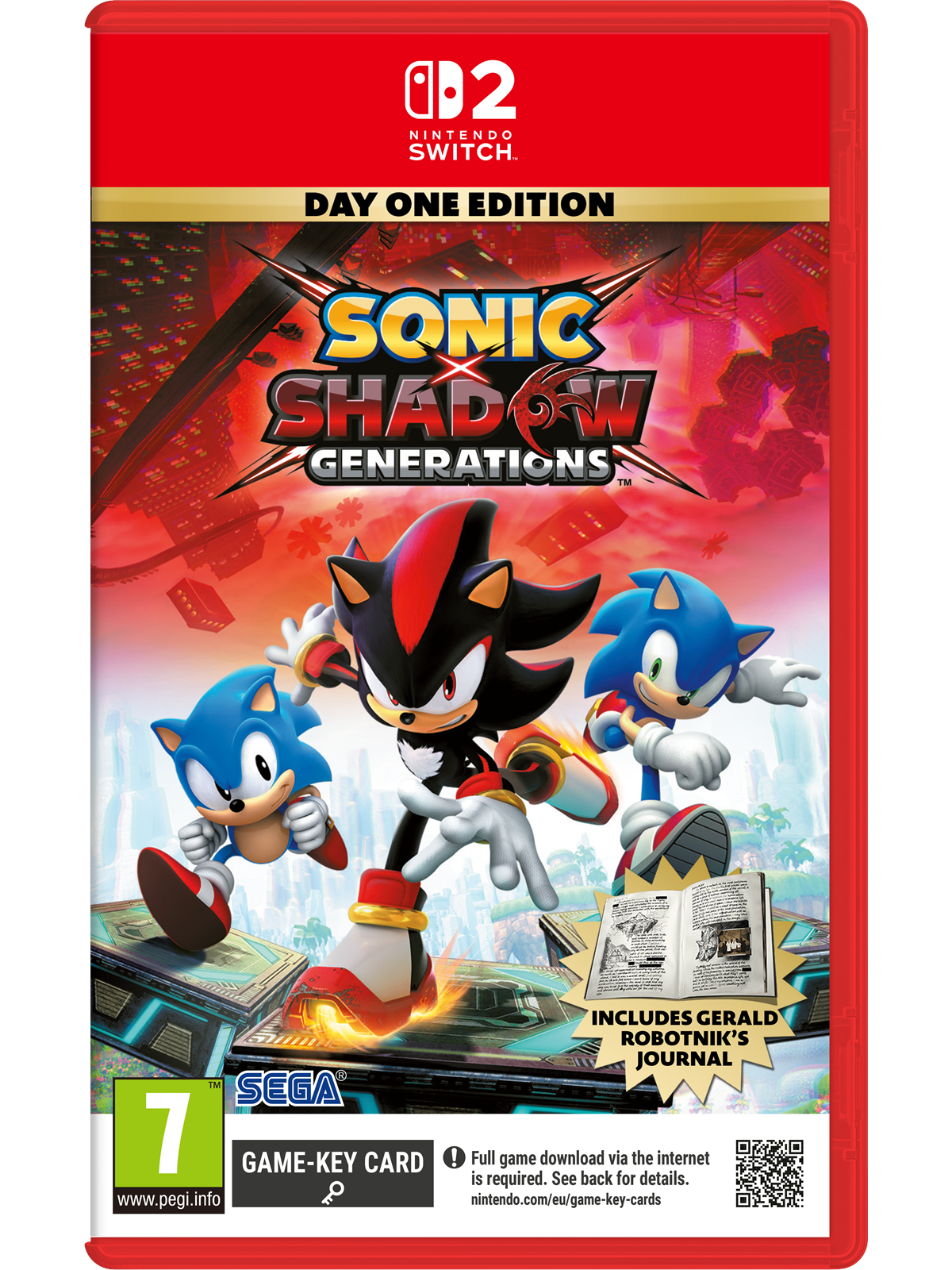 Sonic x Shadow Generations (Day One Edition) - Nintendo Switch 2 - Abenteuer - PEGI 7