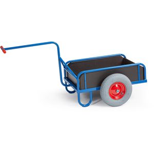 Rollcart Handwagen 14-1282, mit 4 Bordwänden, Luftbereifung, Tragkraft 400kg, 1105 x 535mm