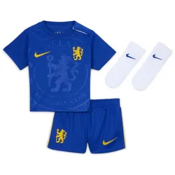 NIKE FC Chelsea London Stadium Dri-FIT Heim Baby-Minikit 453 - bright blue/midwest gold/midwest gold 80/86