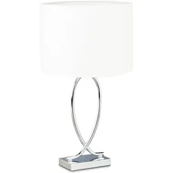 Relaxdays, Tischlampe, Tischlampe (E27)