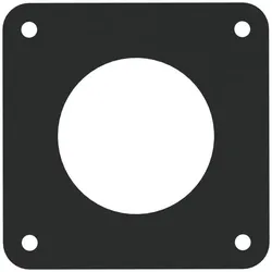 PCE d10575 Dichtung Anbausteckdose Flansch 75x75