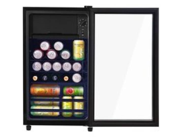 Réfrigérateur EDENDIRECT pour Bureau de Chambre 6L+70L pour la Glace réfrigérateur pour Boissons collations étagères réglables Noir