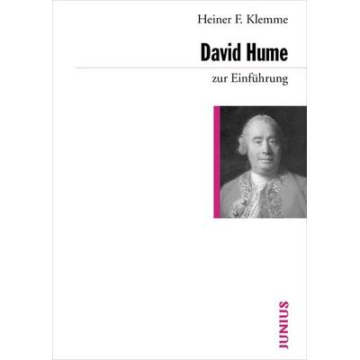 David Hume zur Einführung, Taschenbuch von Heiner F. Klemme, Junius, 978-3-88506-637-8