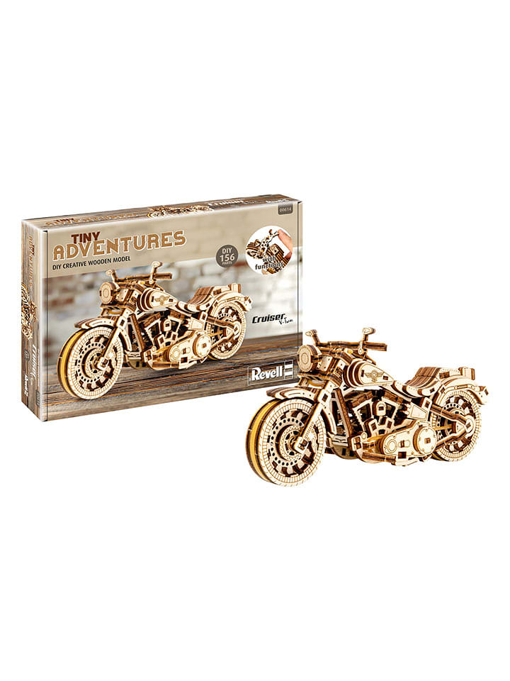 Revell 168tlg. 3D-Puzzle "Tiny Adventures - Cruiser V-Twin" - ab 12 Jahren - onesize