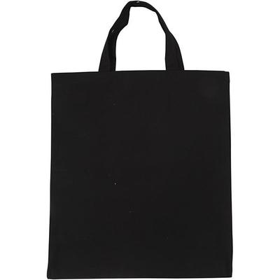 Creativ Company Tragetasche , Größe 38x42 cm, 135 g, Schwarz, 1 Stk