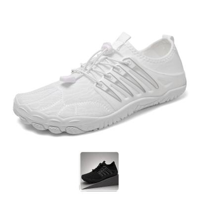Barfußschuh DOTALES "Monostep Barfußschuhe Damen & Herren Barfußschuhe", Damen, Gr. 40, Normalschaft, weiß, Polyester, Polyurethan, Textil, Schuhe Barfußschuh, Minimalschuhe
