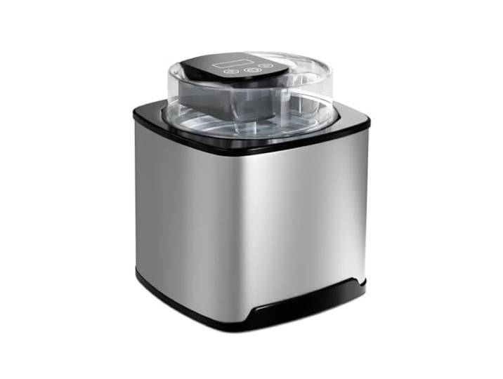 Eismaschinen Eismaschine, Softeismaschine, Arbeitsplatte, 2,1 Quart, großes Fassungsvermögen, Gefrierschüssel, selbstgemachtes Eis, Joghurt