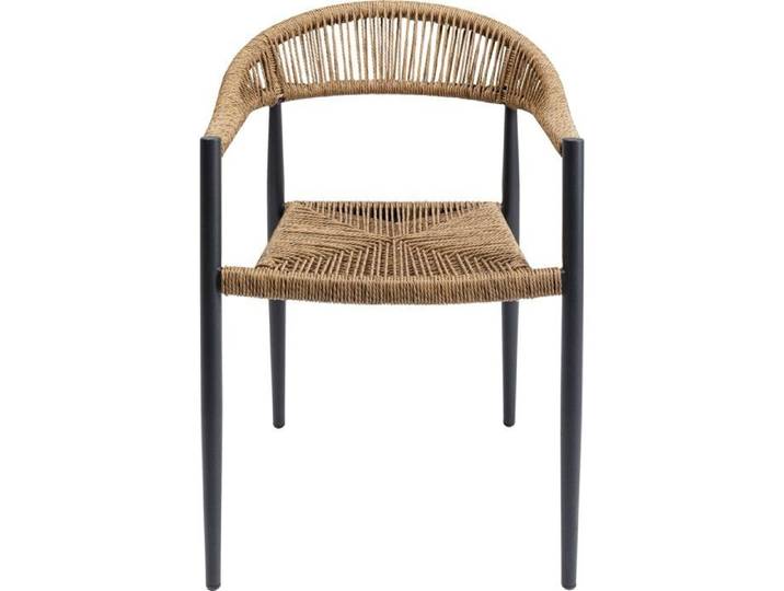 Chaise de jardin avec accoudoirs Palma nature Kare Design