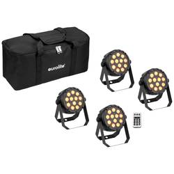 Eurolite 42110204 Set 4x LED PARty Spot Silent RG LED-PAR-Scheinwerfer 5 W