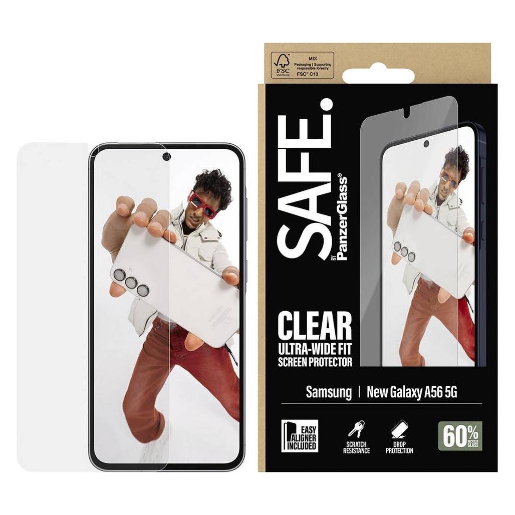 PanzerGlass Safe. (1 Stk., Samsung Galaxy A57) (SA11783)