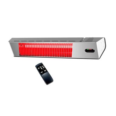 MPC MALAGA 2000W APPTUYA Outdoor-Infrarot-Heizung 2000W, Kurzwelle IR-A, Fernbedienung, elegantes Design, Schutzgitter, LED-Anzeige.