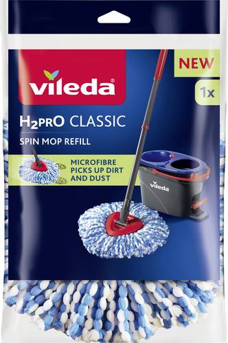 Vileda 178331 H2PRO CLASSIC Spin Mop Refill Ersatzkopf Ersatzaufsatz 1St.