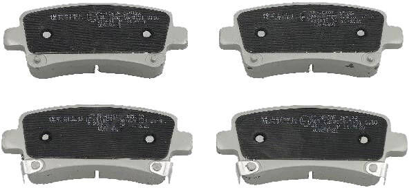 ASHIKA 51-0W-W06 Brake pad set