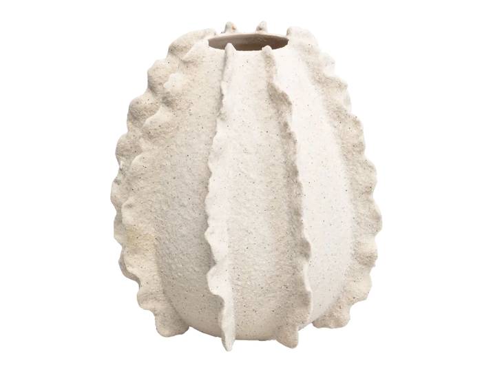 Vase Gudena, Edy&liv, off-white, Keramik