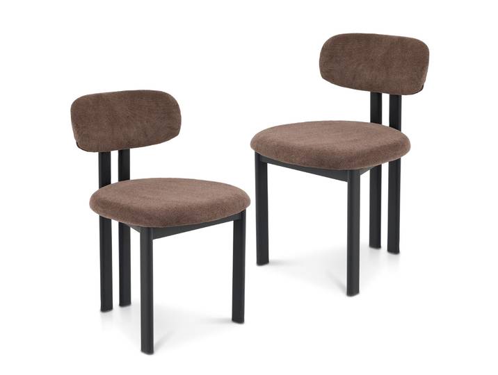 Lot De 2 Chaises Franca Brun (lot De 2)