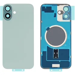 iPhone 16 Plus Backcover Blaugrün