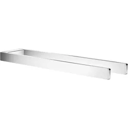 Smedbo OUTLINE - Doppelte Handtuchstange, Chrom poliert, Länge 380 mm FK212