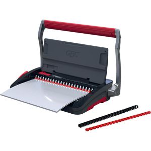 GBC 4410061 Bindegerät CombBind CB15, A4, manuell, Plastikbindegerät, 21 Ringe, bindet 165 Blatt