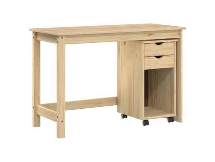 PUGYNBK Schreibtisch- und Schrank-Set, 2-teilig, Braun Mit LED-Lichtern und USB-Anschlüssen, Schubladen mit Schloss, Verwendung im Innen- und Außenbereich