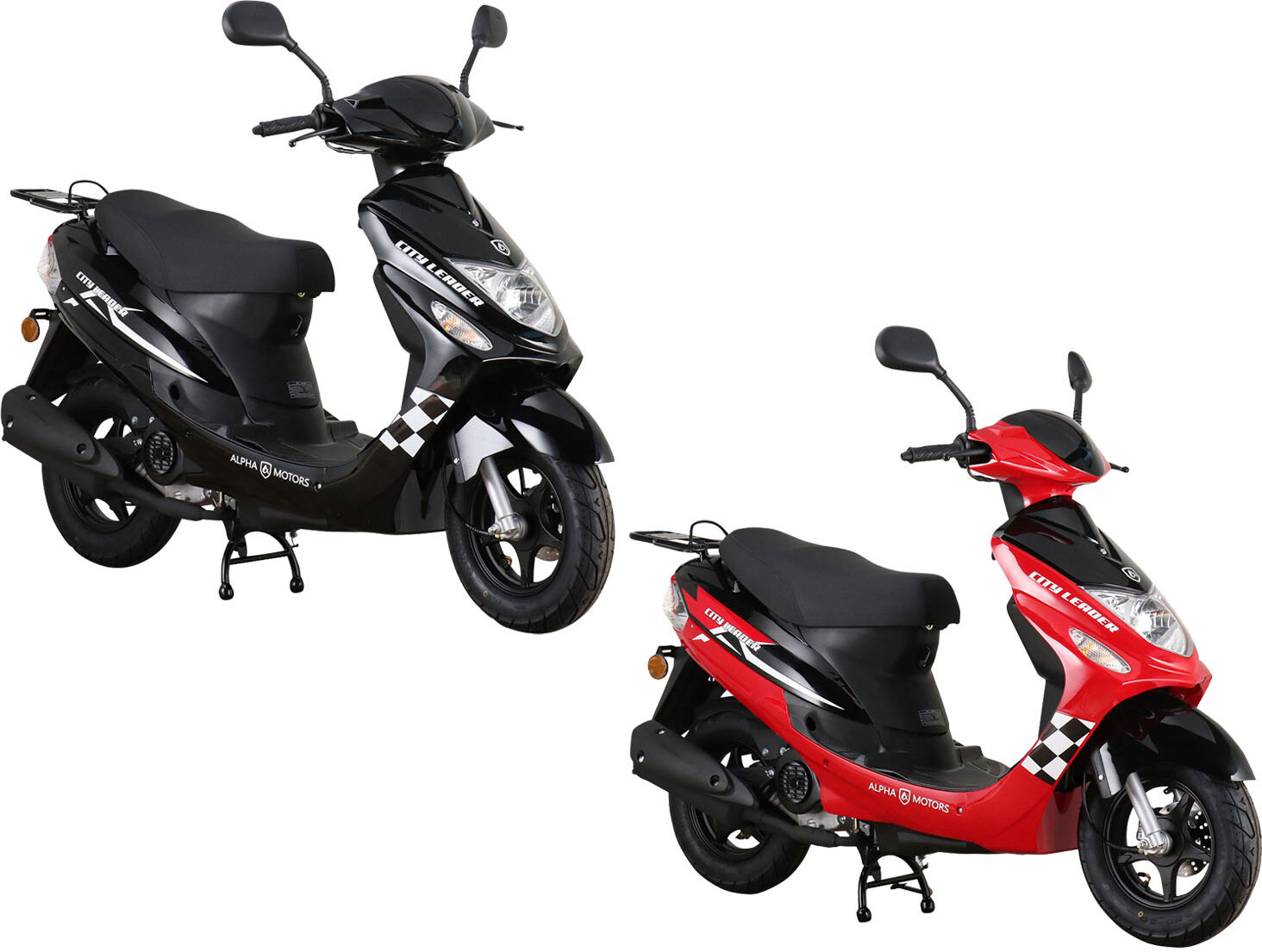 Alpha MOTORS Mofaroller CityLeader 50 ccm 25 km/h / 45 km/h, EURO5
