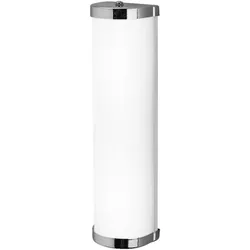Klassische OSRAM Spiegelleuchte fürs Badezimmer Classic Cylinder 32cm IP44 in Chrom