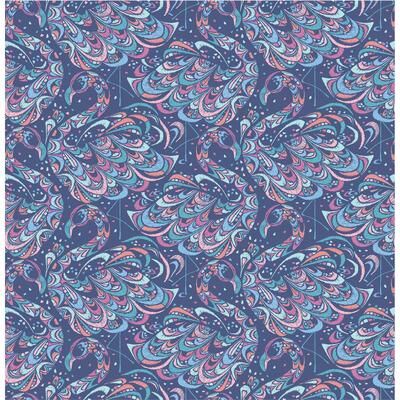 NuWallpaper Cobalt Flamingo Peel & Stick Vinyl Wallpaper - 216in x 20.5in x 0.025in