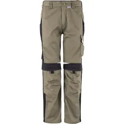 Bundhose "BESTWORK NEW" - 106 - khaki/Schwarz