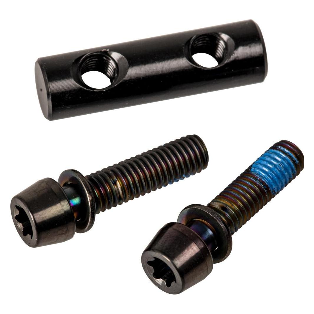 PRO Bike Gear Vorbauschraubenset Vibe Evo 3teiliges Set,Inkl.Gegenplatte (YPRHA0517)