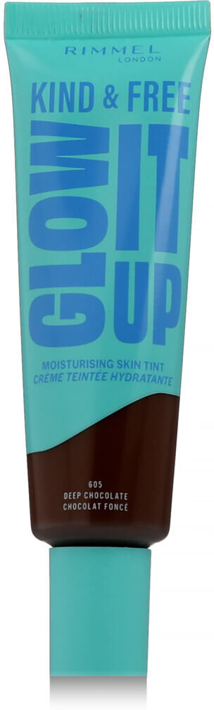 Rimmel London Kind & Free Glow It Up Moisturising Skin Tint 30 ml shade 504 Deep Mocha