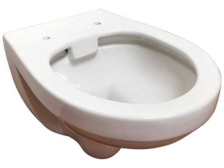 Tiefspül-WC ADOB, weiss (weiß), B:37cm H:36cm T:52cm, WCs, Tiefspül-WC, spülrandlos, inkl. Schallschutzmatte