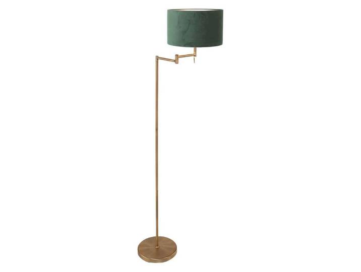 Lampadaire - bronze - Bella - métal textile - Ø 45cm - E27 - 3872BR - Mexlite